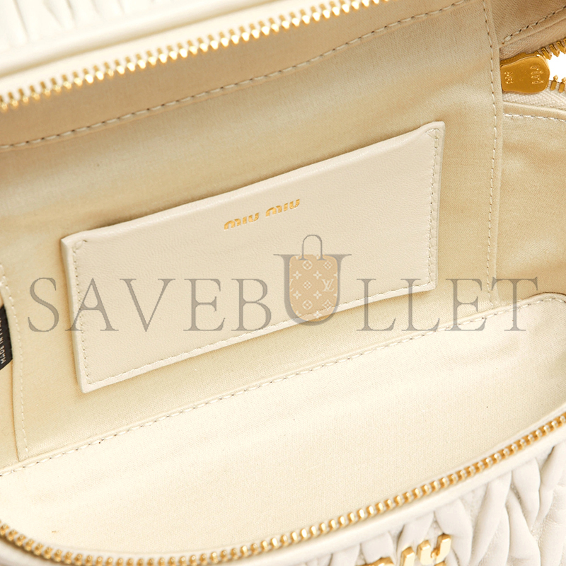M1v M1v matelassÉ top-handle bag 5bh226 (19*11.5*8cm)
